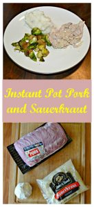 Everything you need to make Instant Pot Pork and Sauerkraut