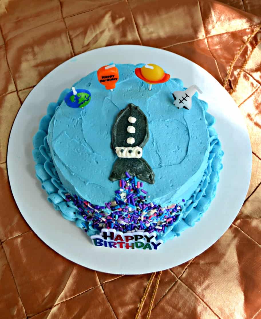 Rocket Cake for a Space Party :   Toddler Tuesdays