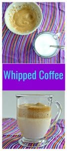 Just 4 ingredients make Whipped Coffee