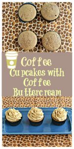 Pinterest Image for Coffee Cupcakes with Coffee Buttercream