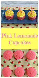 Pink Lemonade Cupcakes Pin Image