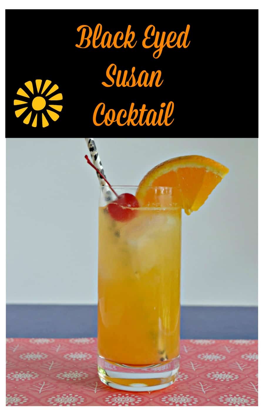 Black Eyed Susan Cocktail