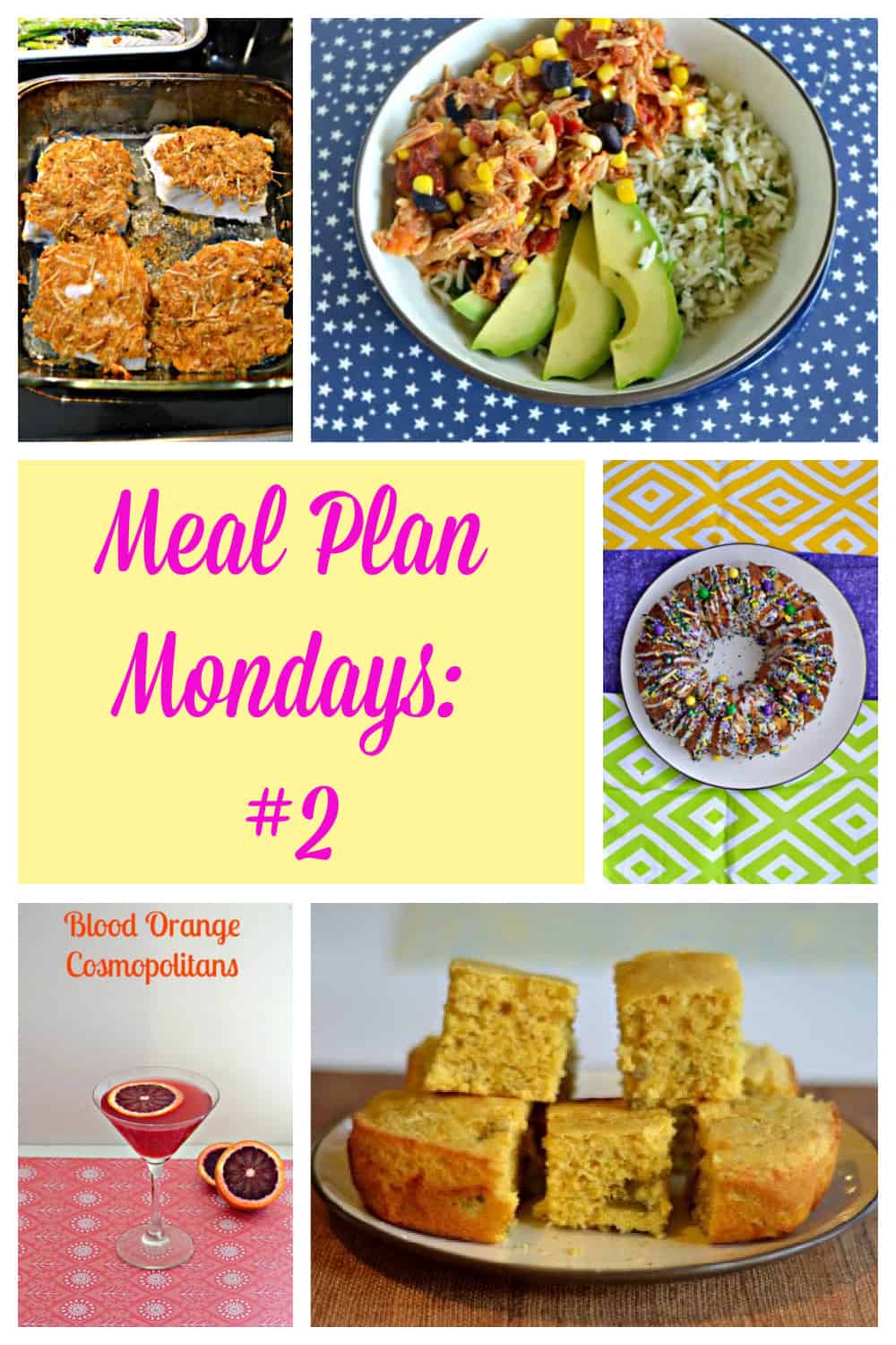 Meal Plan Mondays #2 :  Easy Recipes for Weeknight Meals