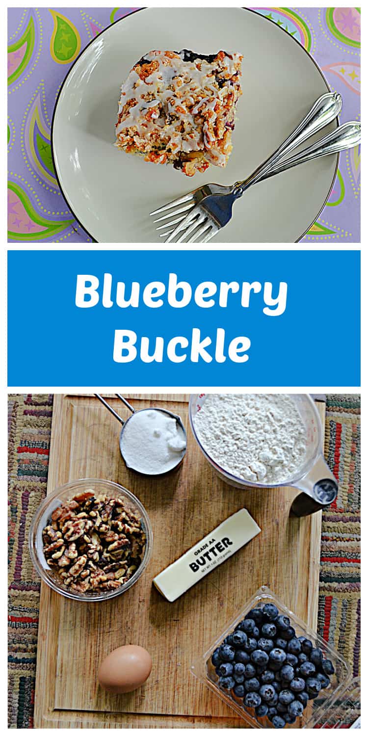 Classic Blueberry Buckle - Hezzi-D's Books and Cooks