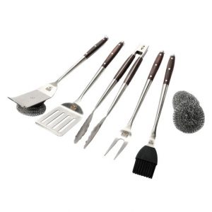 A set of 5 tools for grilling.