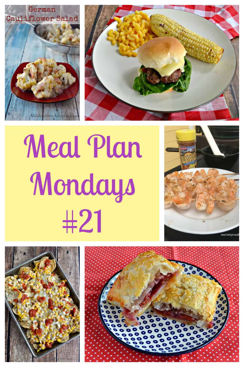 Meal Plan Mondays #21:  Recipes from the Farmer’s Market