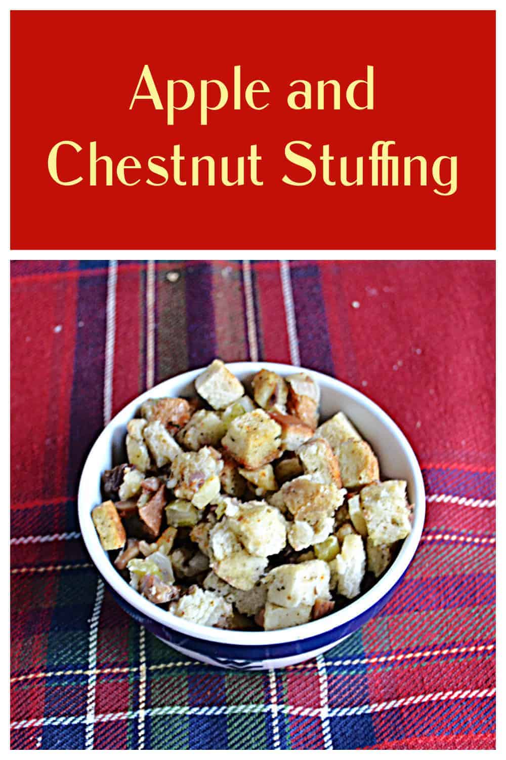 Apple and Chestnut Stuffing