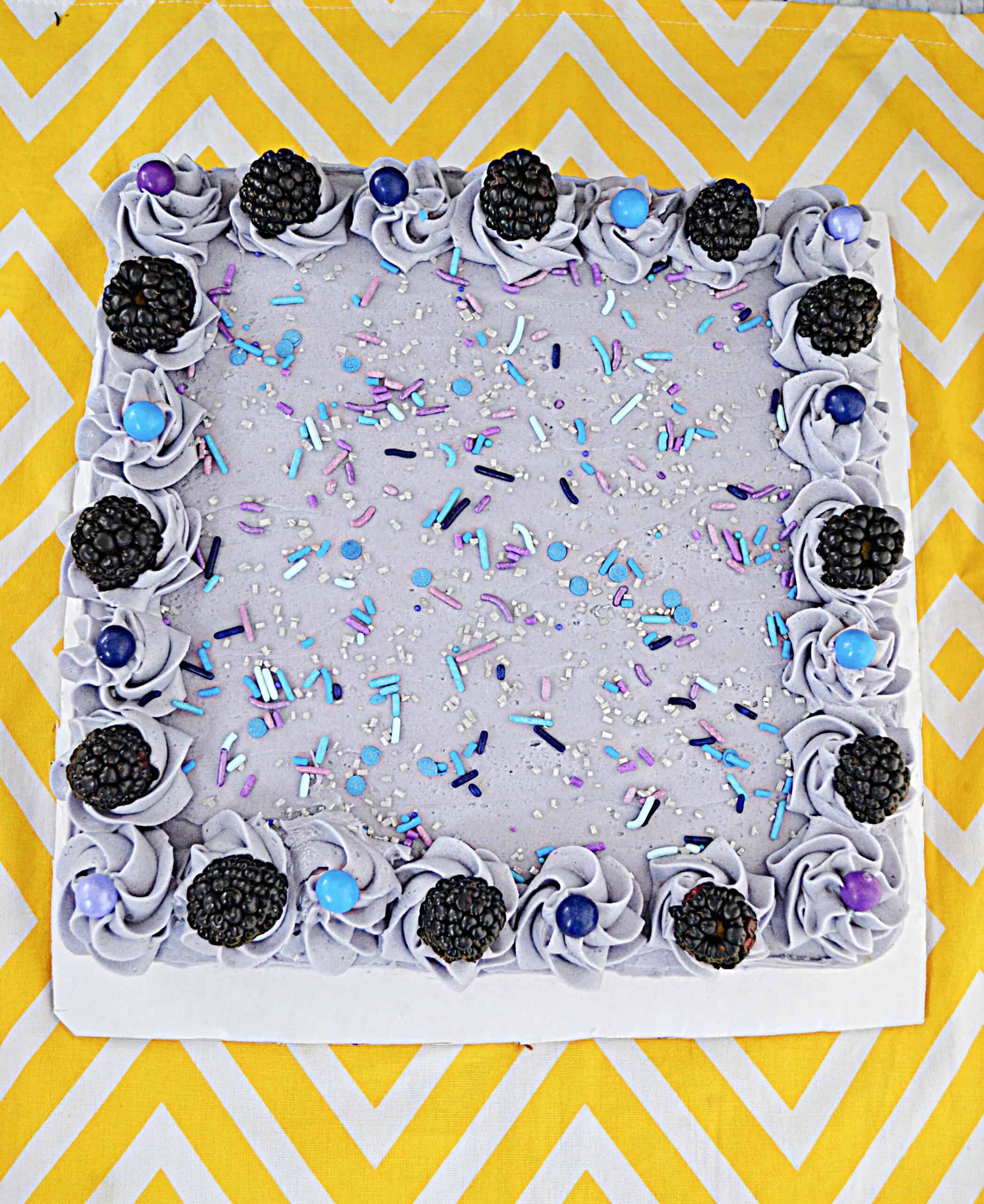 Blackberry Lavender Cake