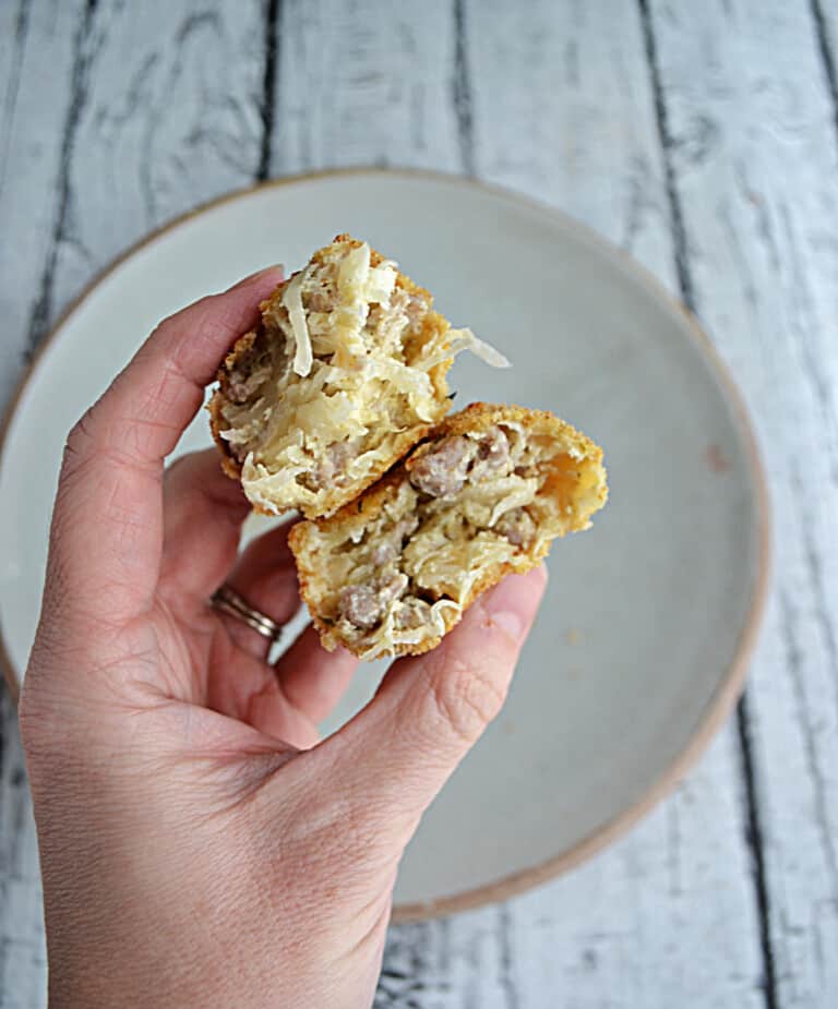 Sauerkraut Balls HezziD's Books and Cooks