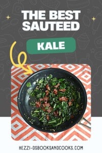 Pin Image: Title, a plan of kale and bacon.